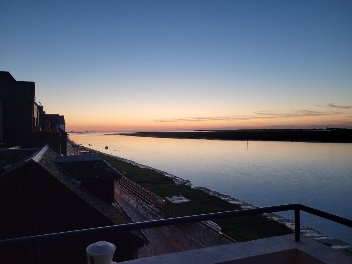Апартаменти Vue Et Terrasse Panoramique Sur La Baie De Somme Сен-Валері-сюр-Сомм Екстер'єр фото