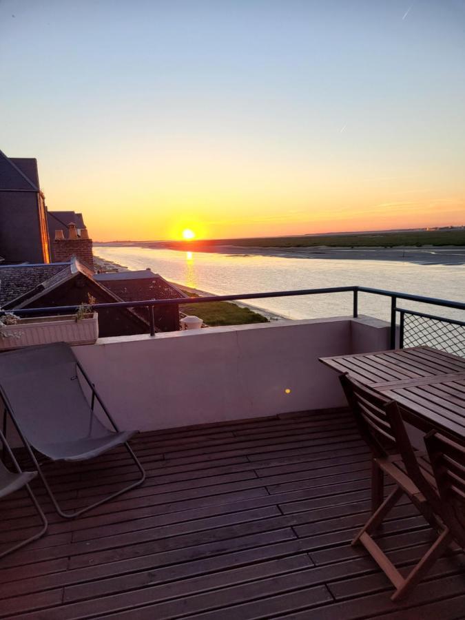 Апартаменти Vue Et Terrasse Panoramique Sur La Baie De Somme Сен-Валері-сюр-Сомм Екстер'єр фото