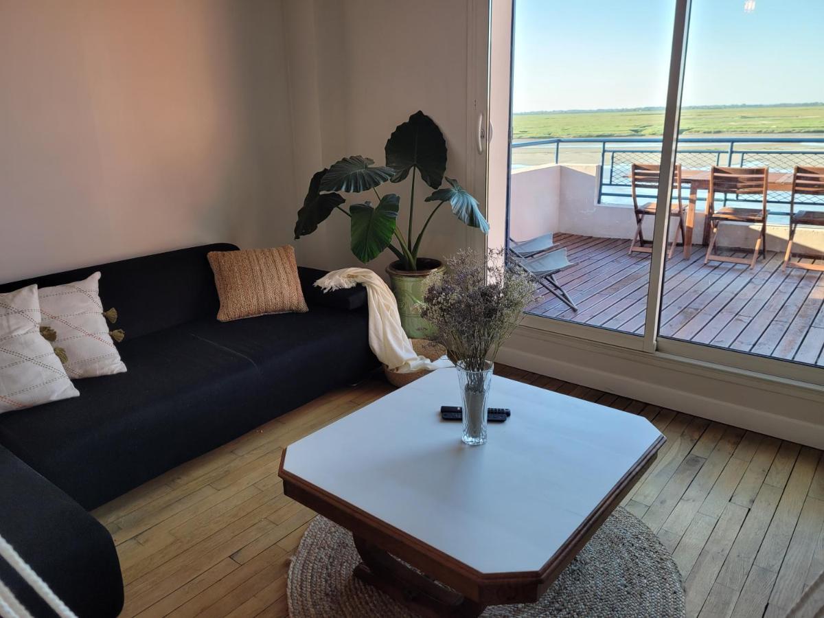Апартаменти Vue Et Terrasse Panoramique Sur La Baie De Somme Сен-Валері-сюр-Сомм Екстер'єр фото