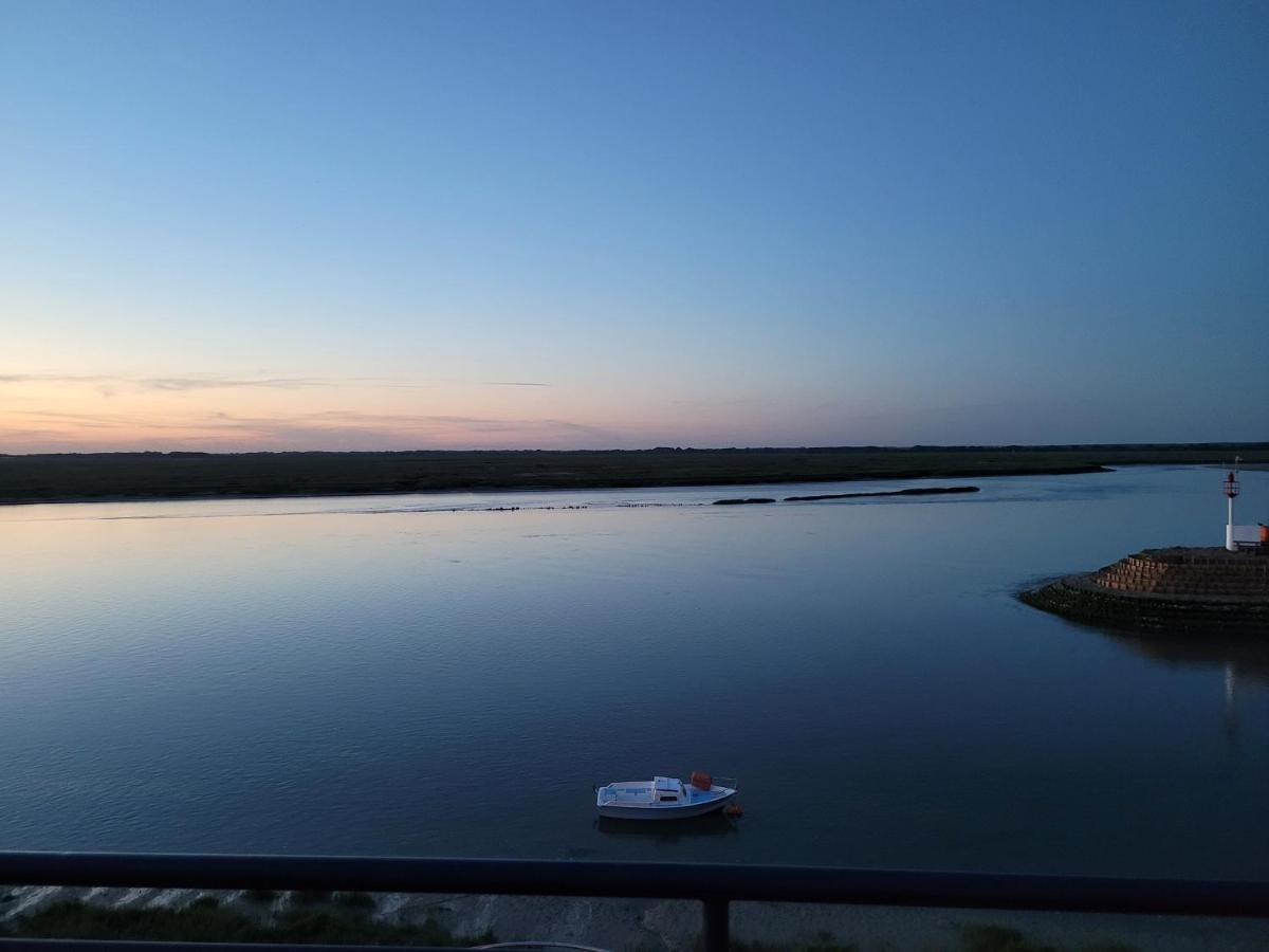 Апартаменти Vue Et Terrasse Panoramique Sur La Baie De Somme Сен-Валері-сюр-Сомм Екстер'єр фото