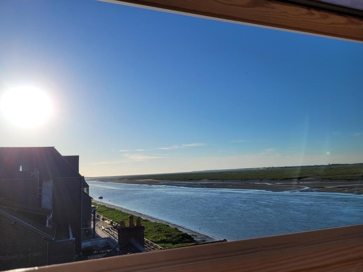 Апартаменти Vue Et Terrasse Panoramique Sur La Baie De Somme Сен-Валері-сюр-Сомм Екстер'єр фото